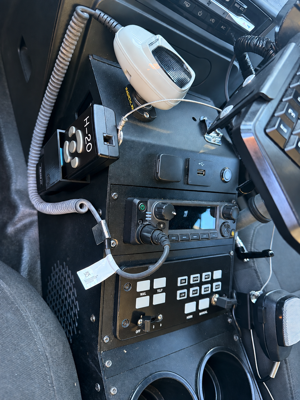 Stalker Radar DSR Wireless Remote Magnetic Mount Driftwood 3D Printworks First Responder Gear
