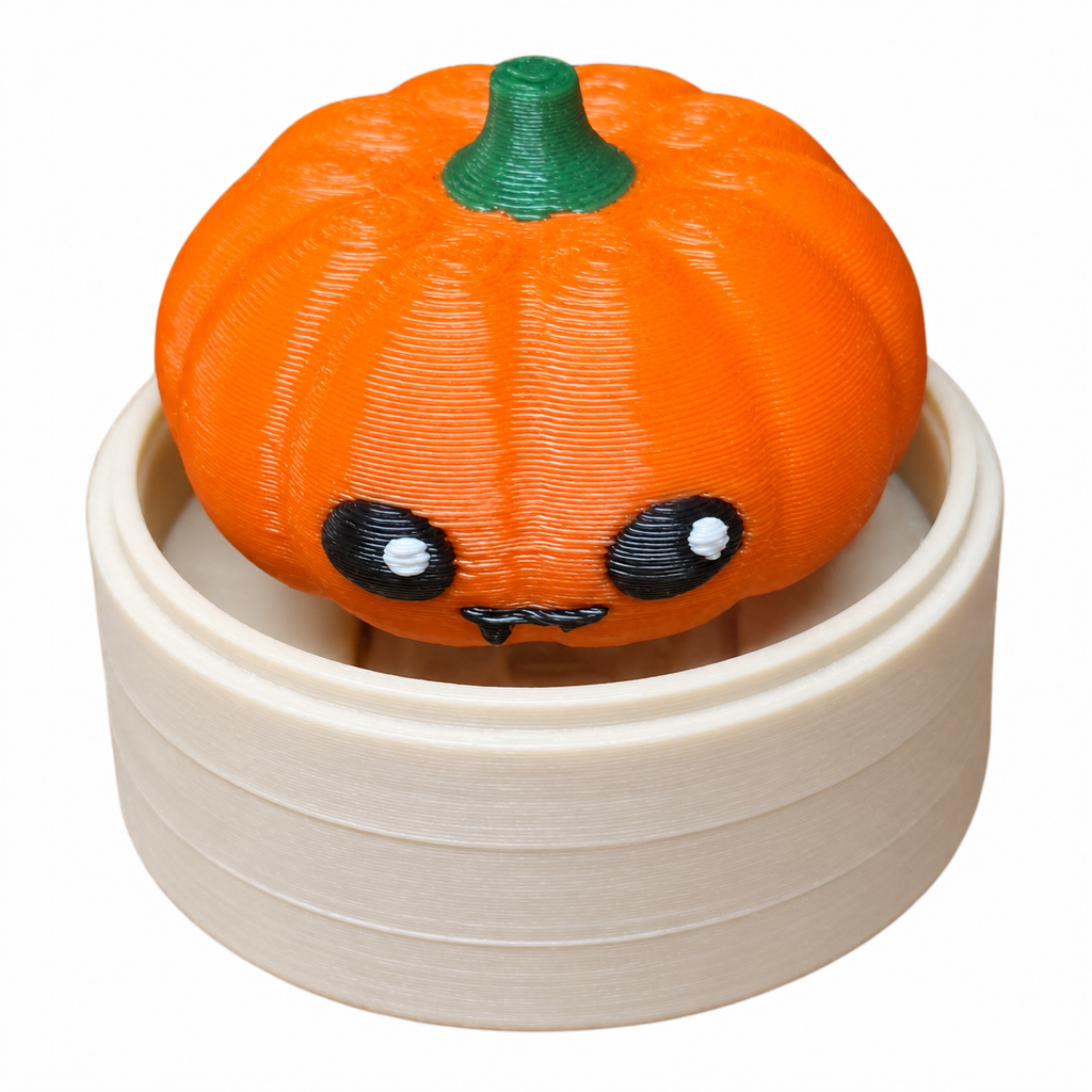 Pumpling Fidget Clicker – Pumpkin Sensory Desk Toy Driftwood 3D Printworks Fidget Toy