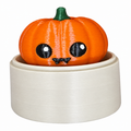 Pumpling Fidget Clicker – Pumpkin Sensory Desk Toy Driftwood 3D Printworks Fidget Toy