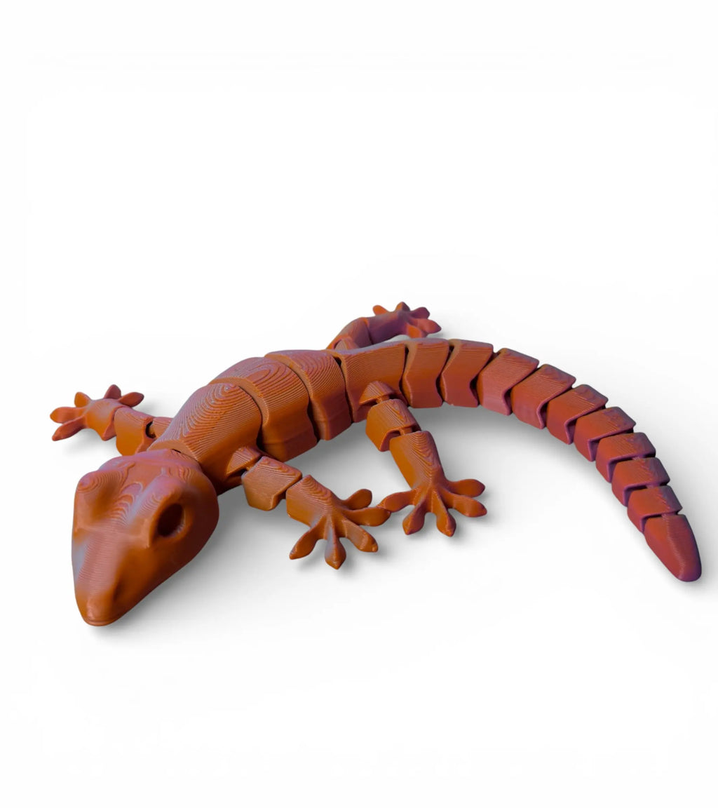 Red tri colored flexi gecko