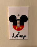 Custom Character Light Switch Cover | 3D Printed Kids Room Decor Driftwood 3D Printworks Home Decor