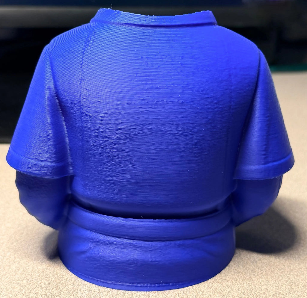 3D Printed Police Officer Uniform Pen Holder Driftwood 3D Printworks Home Decor