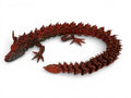13” Articulated Flexi Dragon Driftwood 3D Printworks Flexi Toy