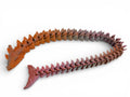 20” Articulated Flexi Dragon Driftwood 3D Printworks Flexi Toy