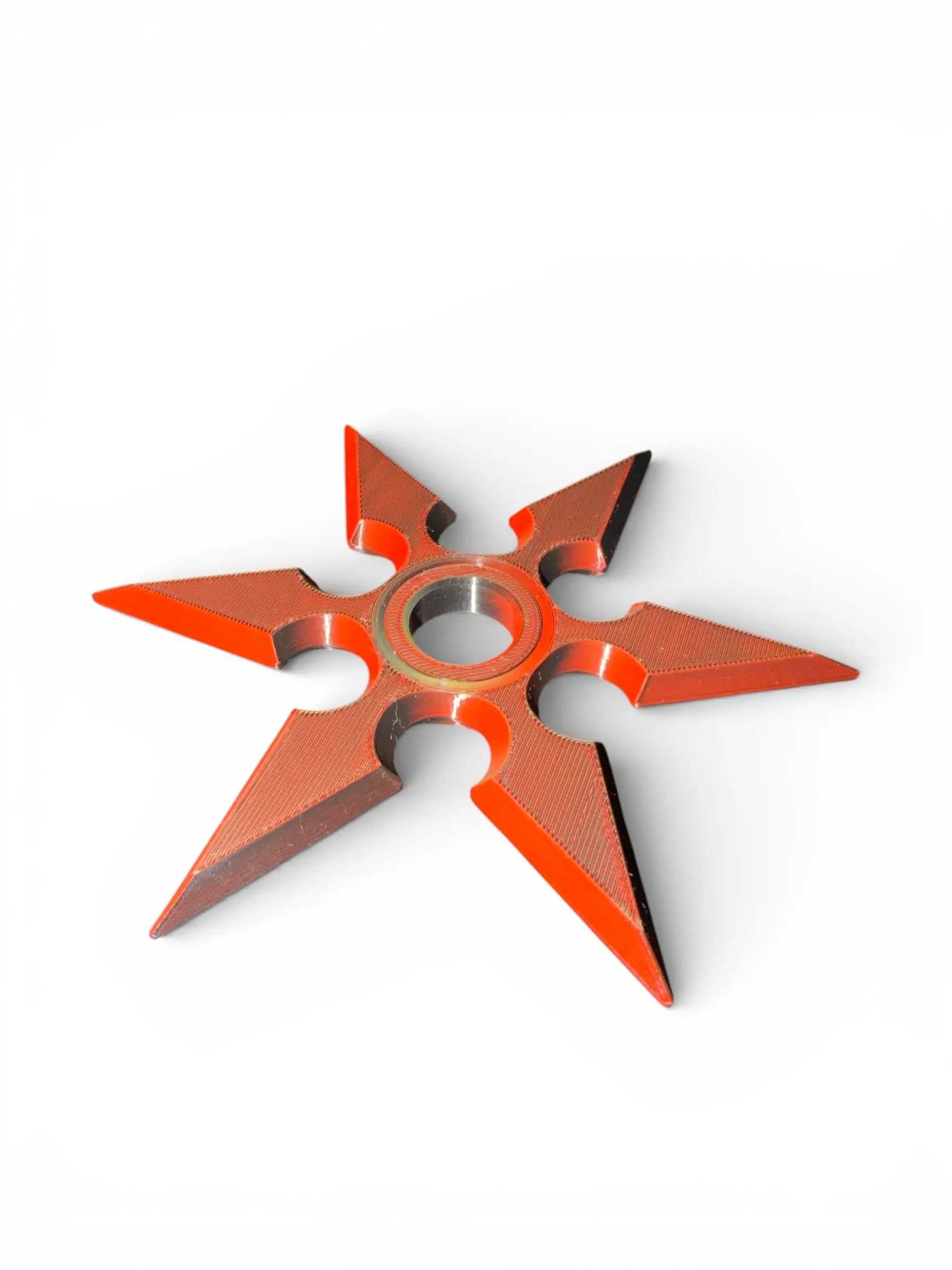 5.5” Ninja Star Fidget Spinner Driftwood 3D Printworks Fidget Toy