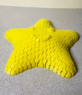 Articulated Flexi Starfish Fidget Driftwood 3D Printworks Flexi Toy