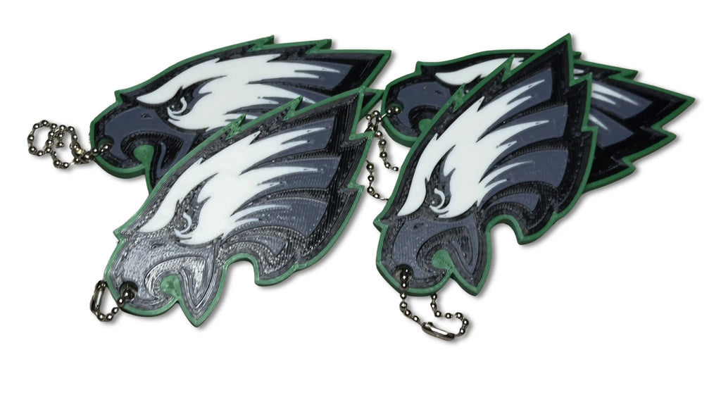 Philadelphia Eagles Keychain Driftwood 3D Printworks Key chain