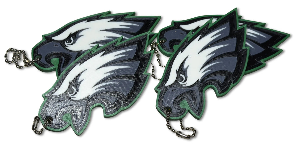 Philadelphia Eagles Keychain Driftwood 3D Printworks Key chain