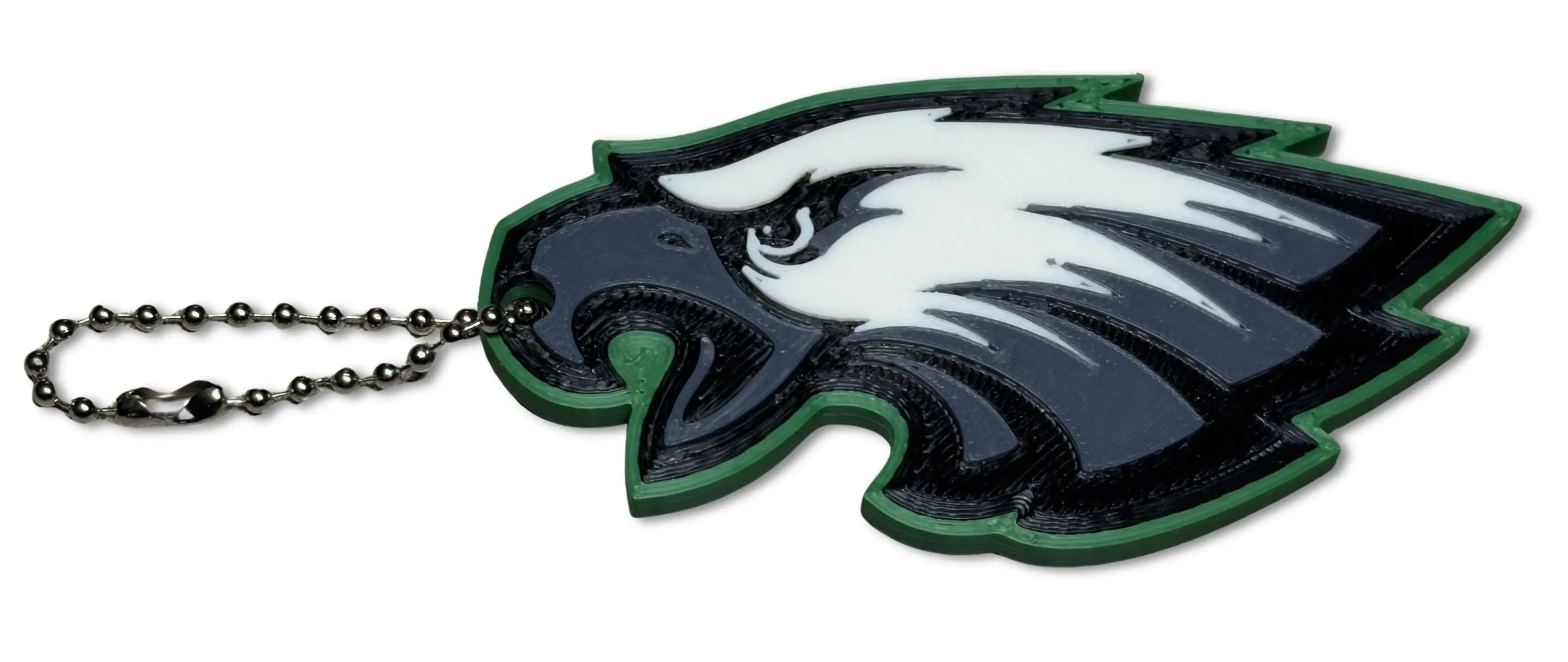 Philadelphia Eagles Keychain Driftwood 3D Printworks Key chain