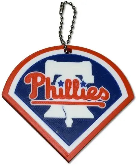 Philadelphia Phillies Keychain Driftwood 3D Printworks Key chain