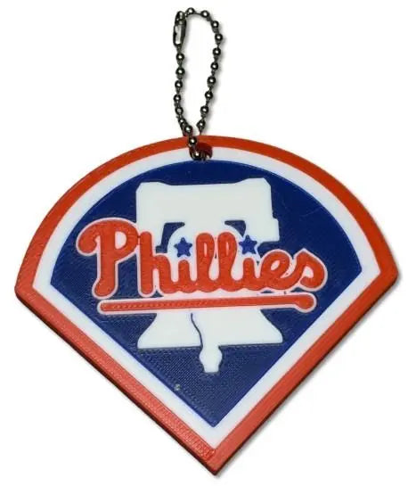 Philadelphia Phillies Keychain Driftwood 3D Printworks Key chain