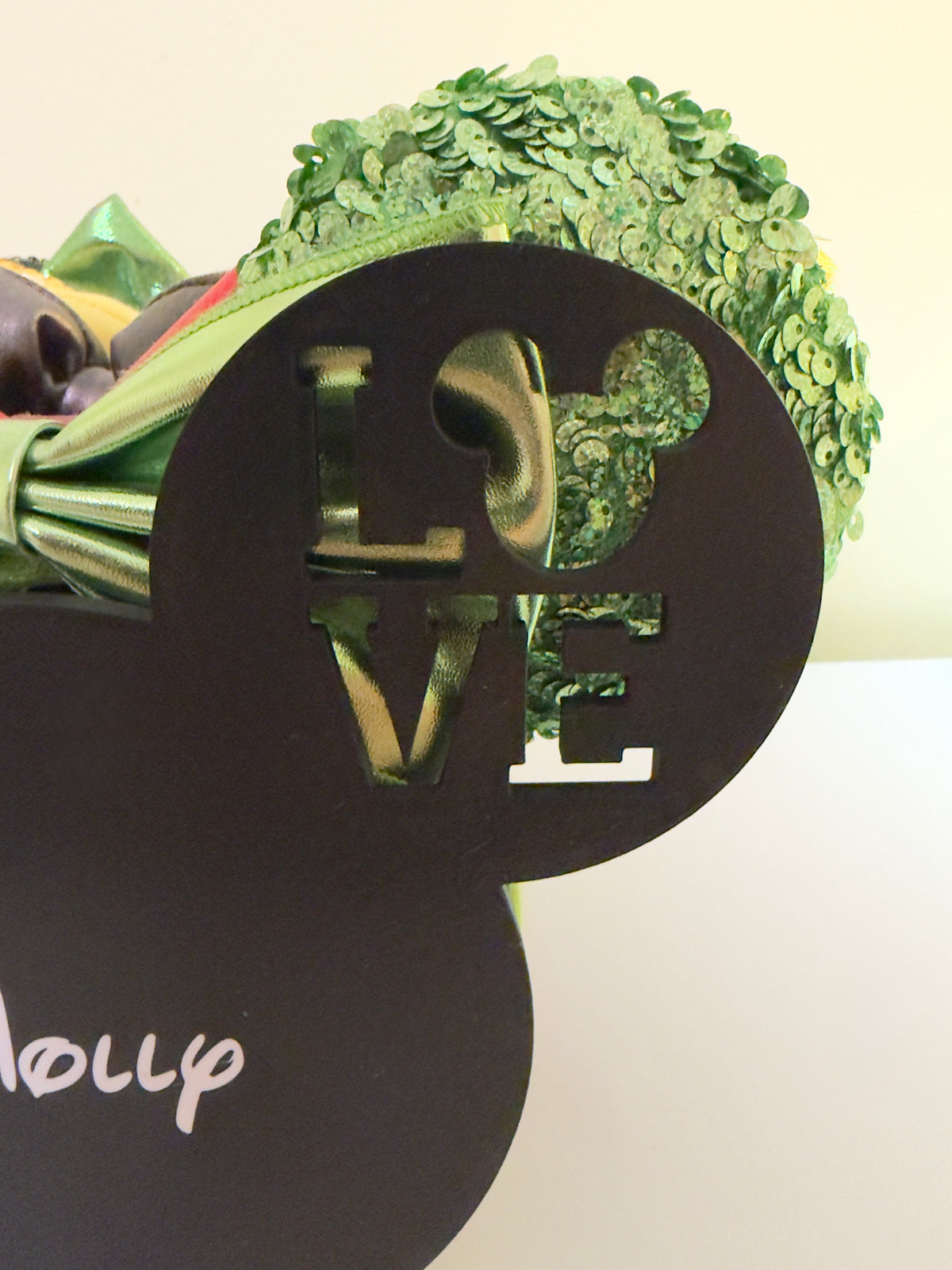 Ears headband holder (LOVE) Driftwood 3D Printworks Ear Holders
