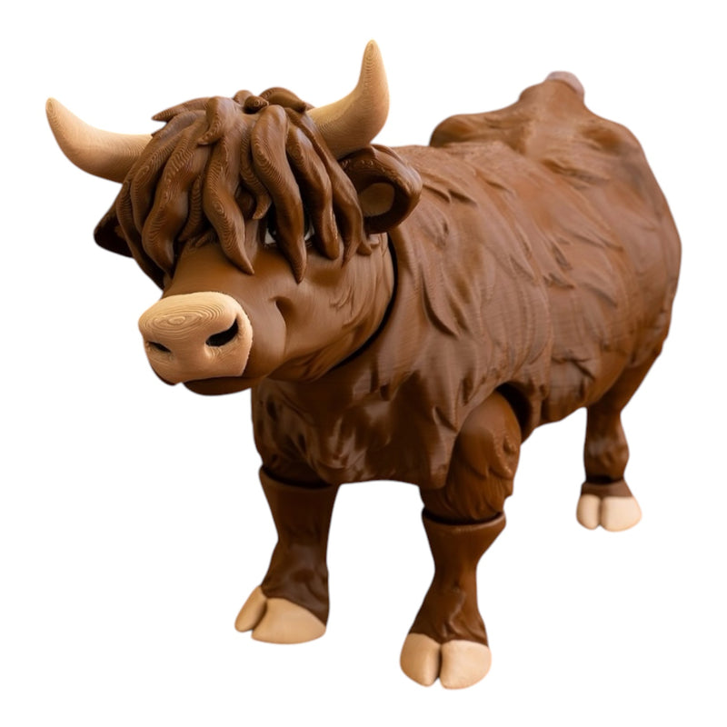 Flexi highland cow