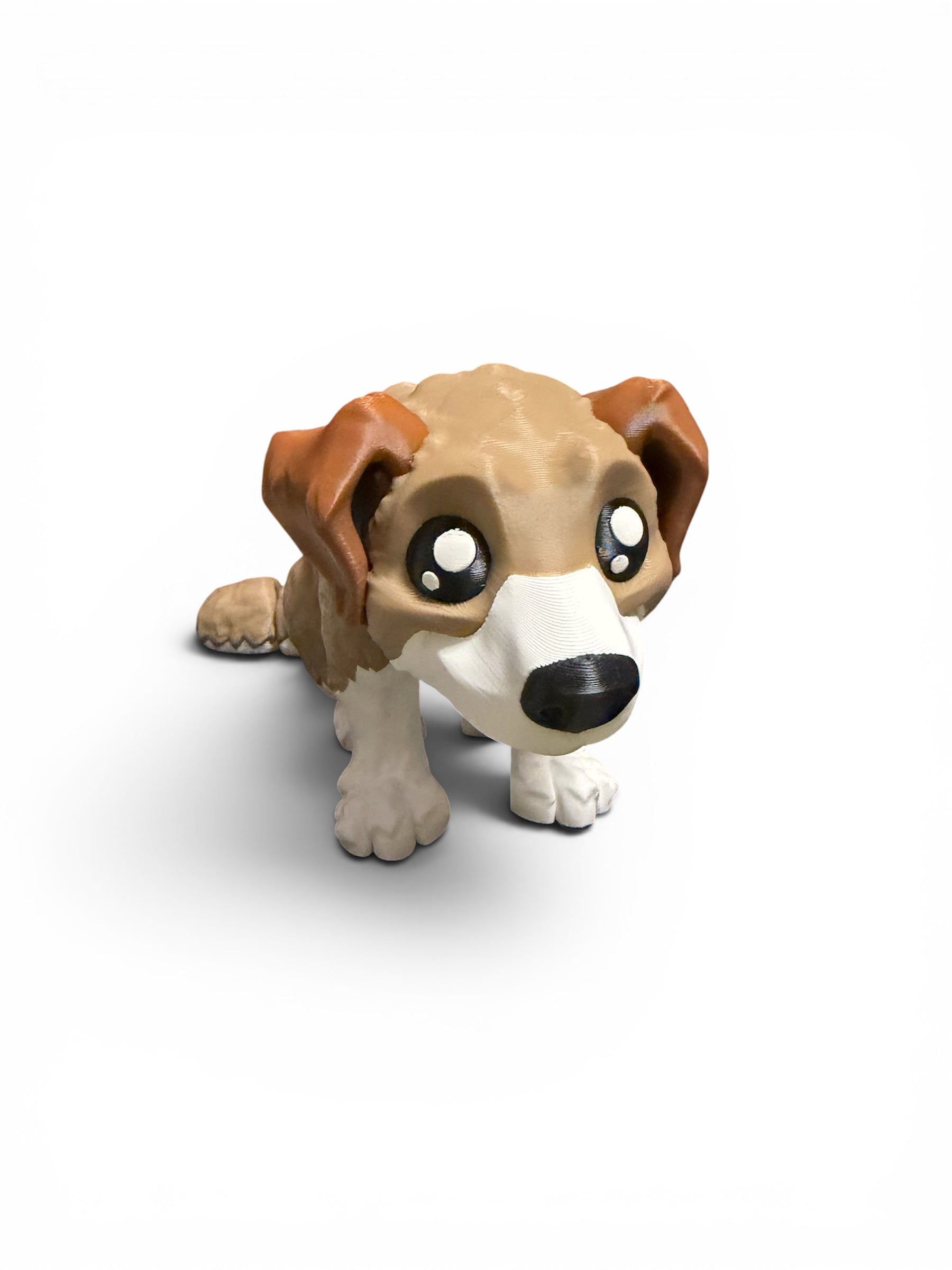 Flexi Dog – Large Articulated 3D Printed Puppy Driftwood 3D Printworks Flexi Toy