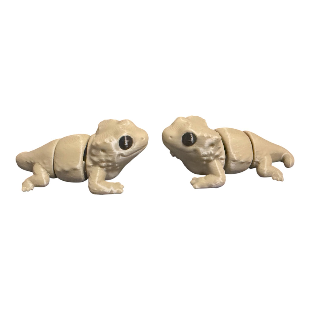 Flexi Bearded Dragon Driftwood 3D Printworks Flexi Toy