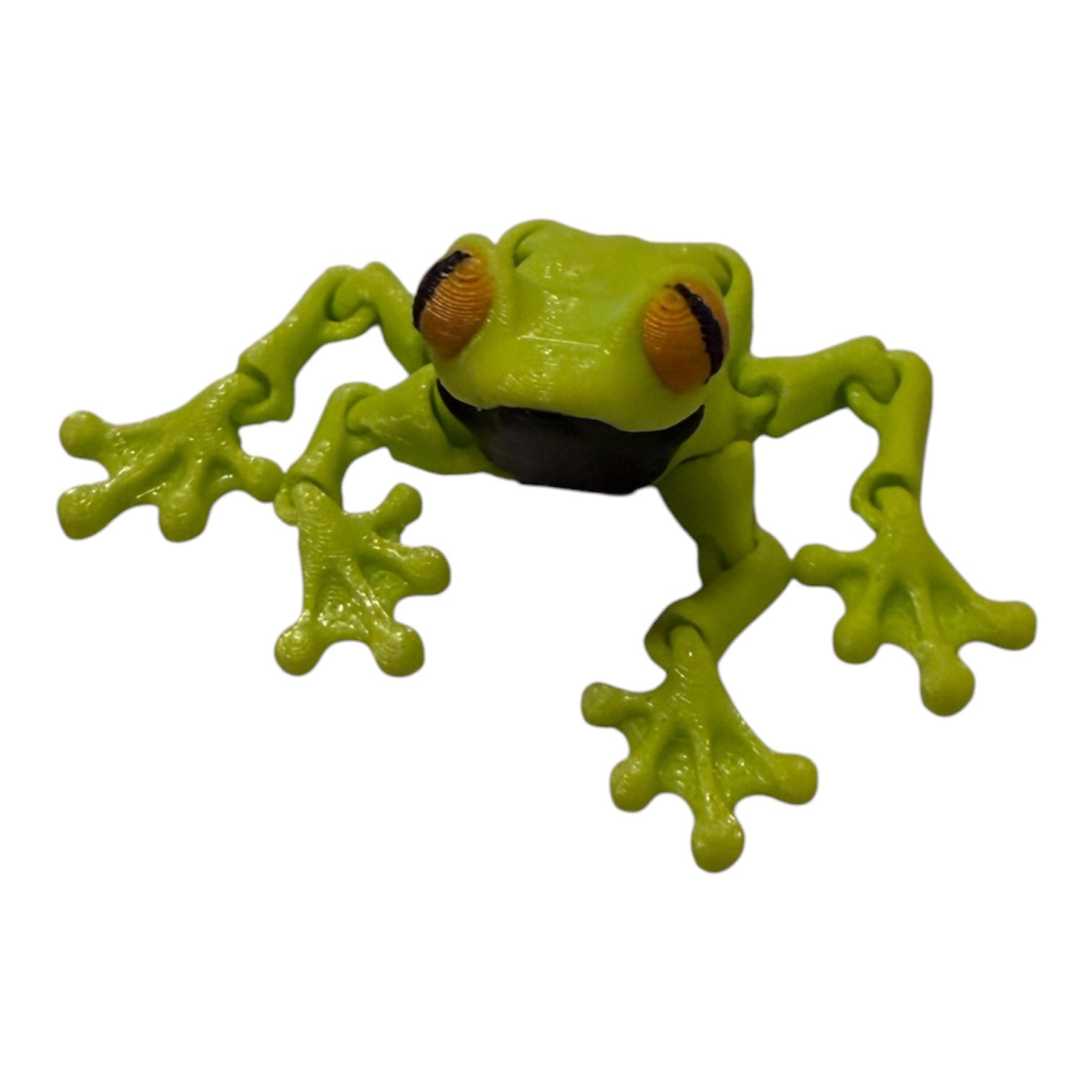 Flexi Frog Driftwood 3D Printworks Flexi Toy