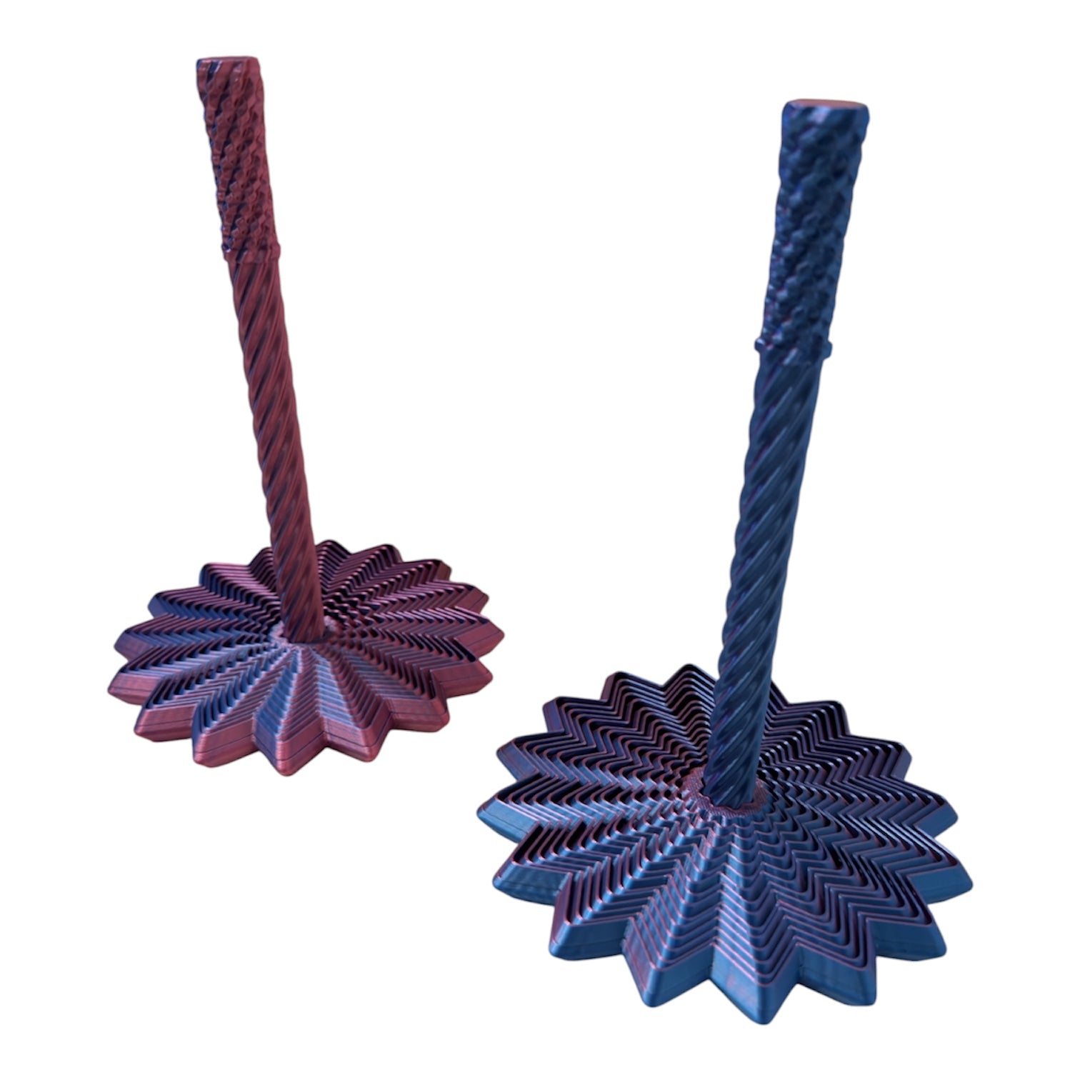 Dahlia spinning fidget Driftwood 3D Printworks Fidget Toy