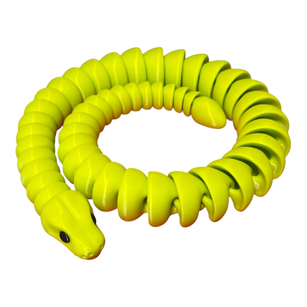 3 Foot Articulated Ball Python Driftwood 3D Printworks Flexi Toy