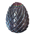 Driftwood 3D Printworks Dragon Egg Fidget Toy, smooth textured plastic egg with intricate dragon scale design for tactile fidgeting.