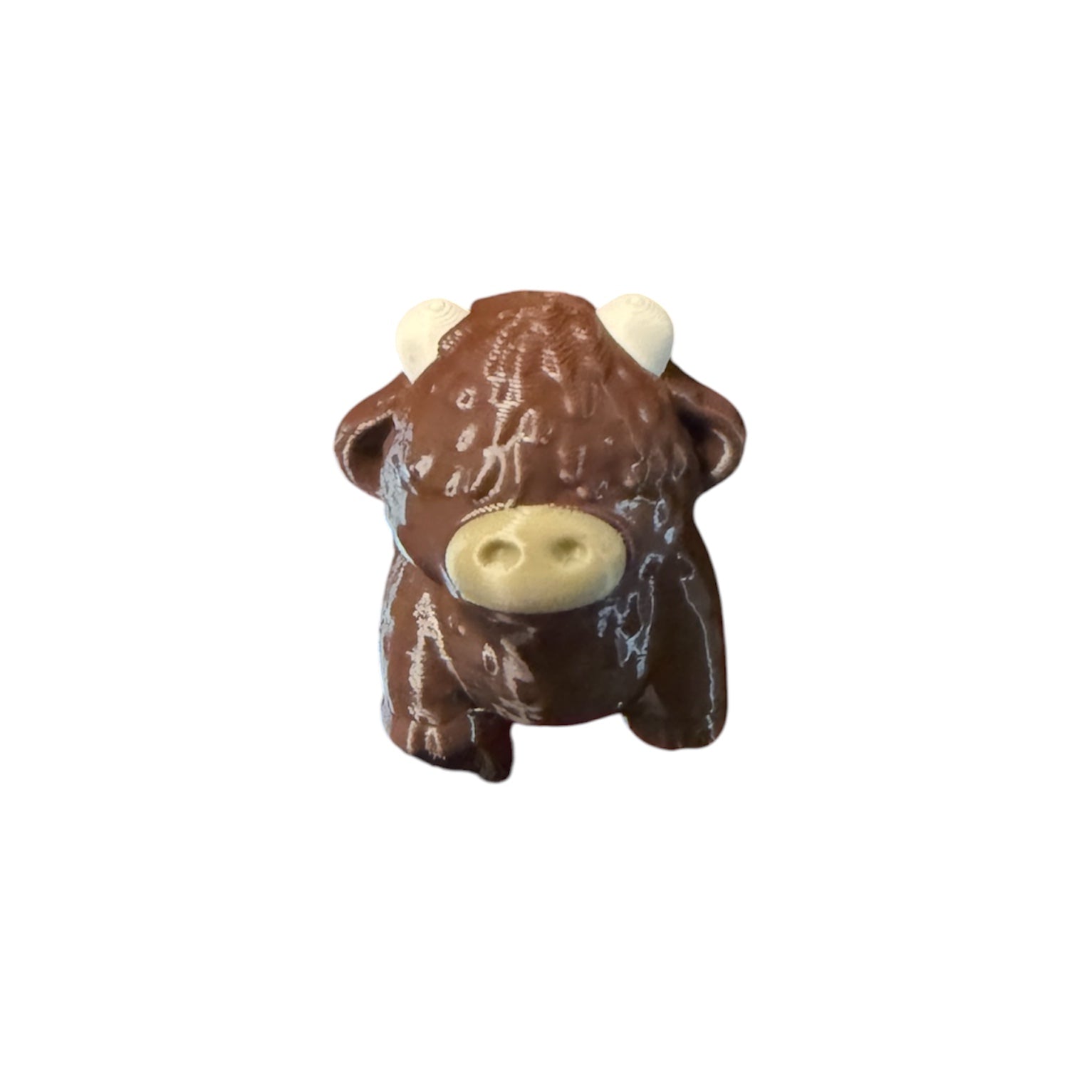 Flexi Highland Cow Driftwood 3D Printworks Flexi Toy