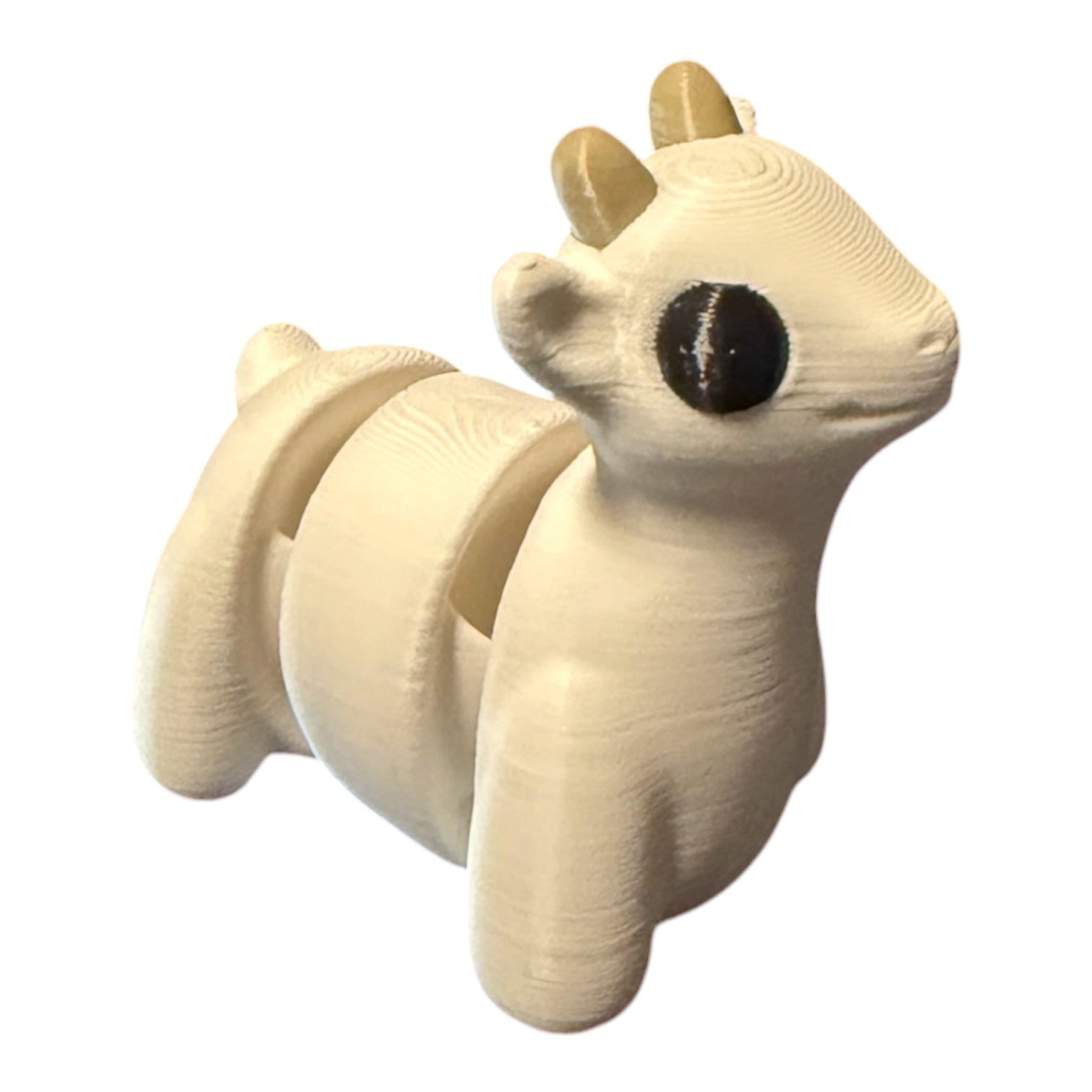 Flexi Goat Driftwood 3D Printworks Flexi Toy