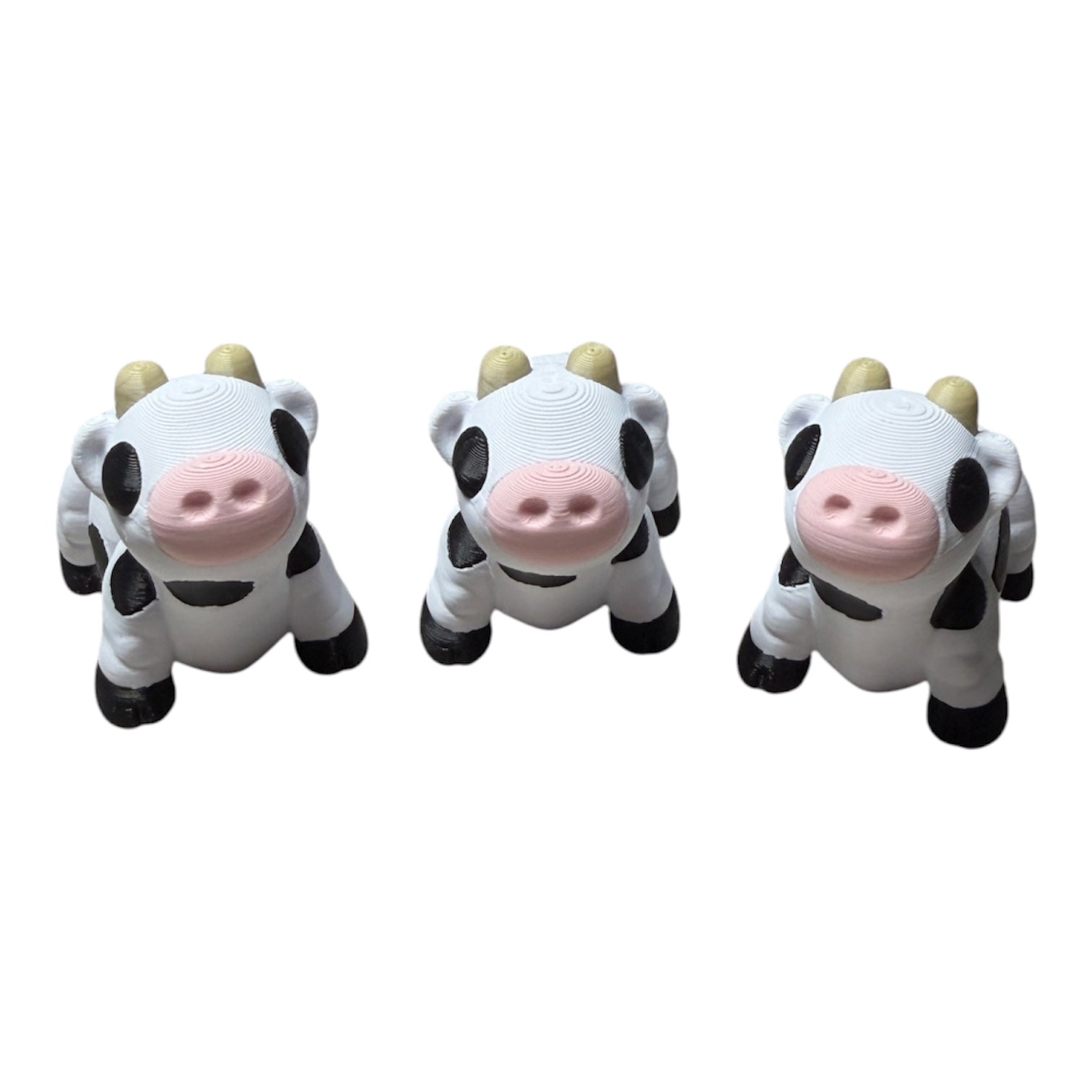 Flexi Dairy Cow Driftwood 3D Printworks Flexi Toy