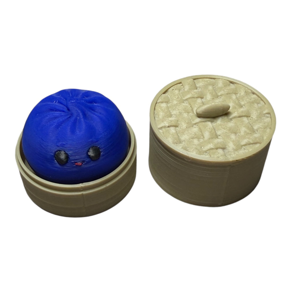 Dumpling Fidget Clicker Driftwood 3D Printworks Fidget Toy