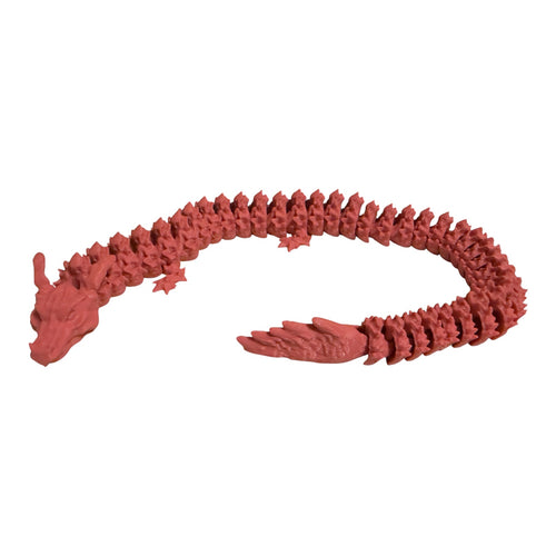 16” Articulated Flexi Dragon Driftwood 3D Printworks Flexi Toy