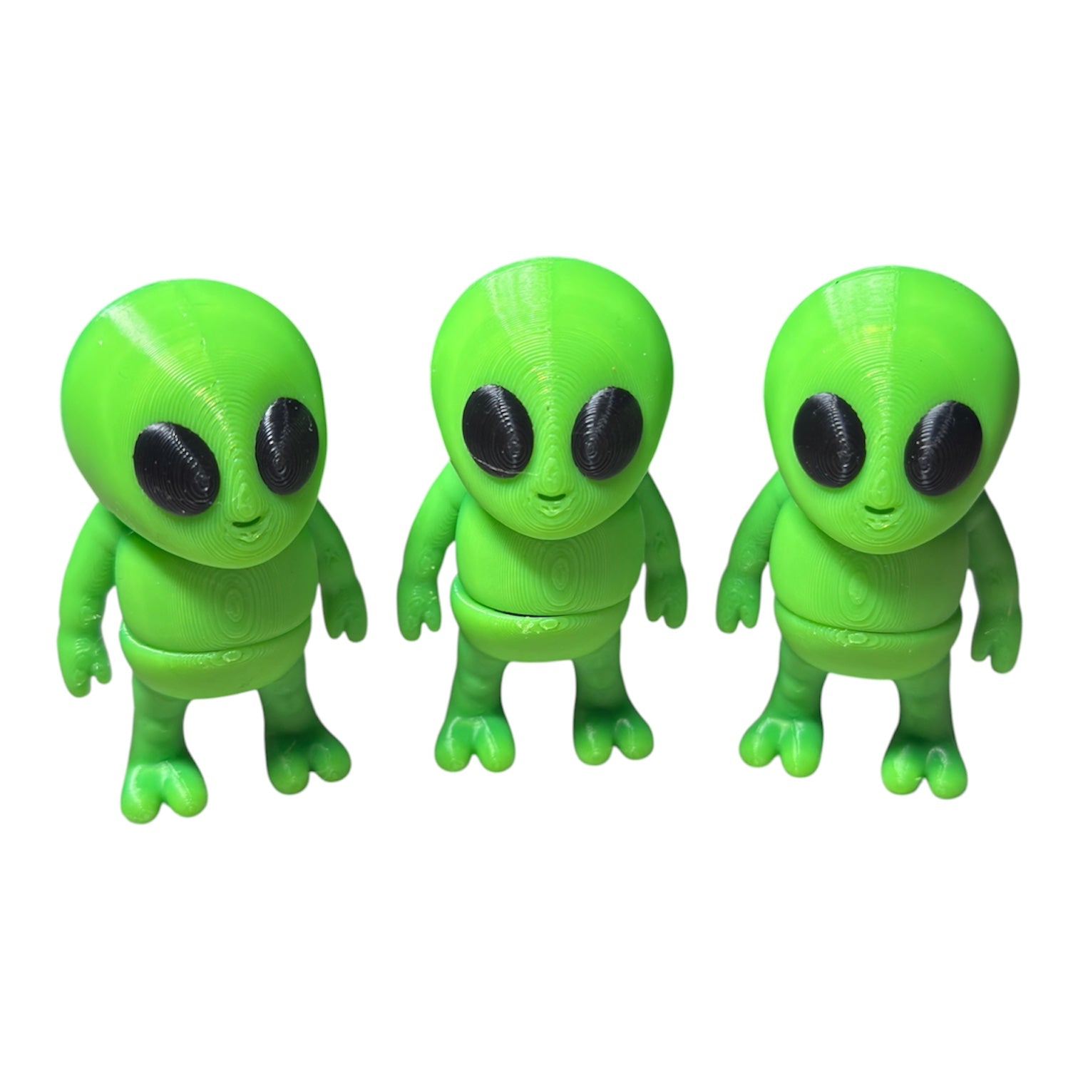 Flexi Alien Driftwood 3D Printworks Flexi Toy