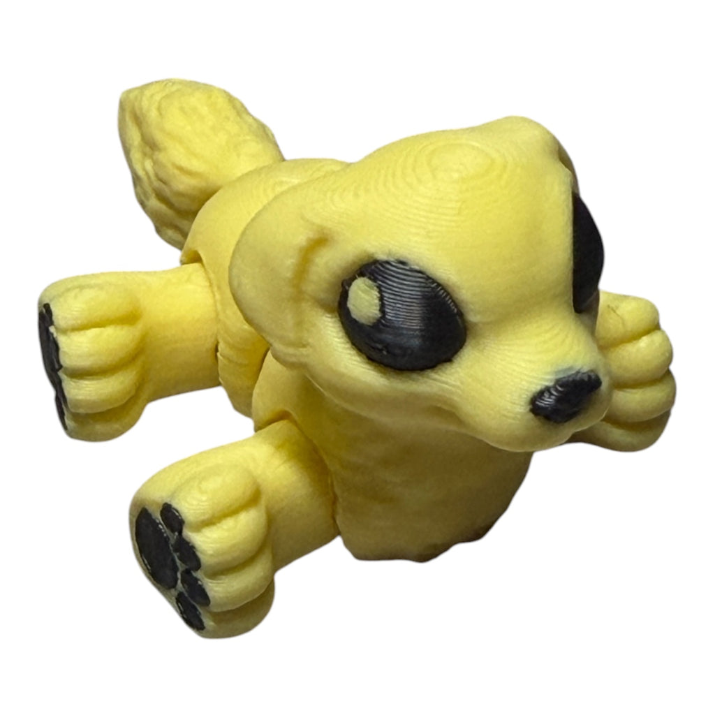 Flexi Golden Retriever Driftwood 3D Printworks Flexi Toy