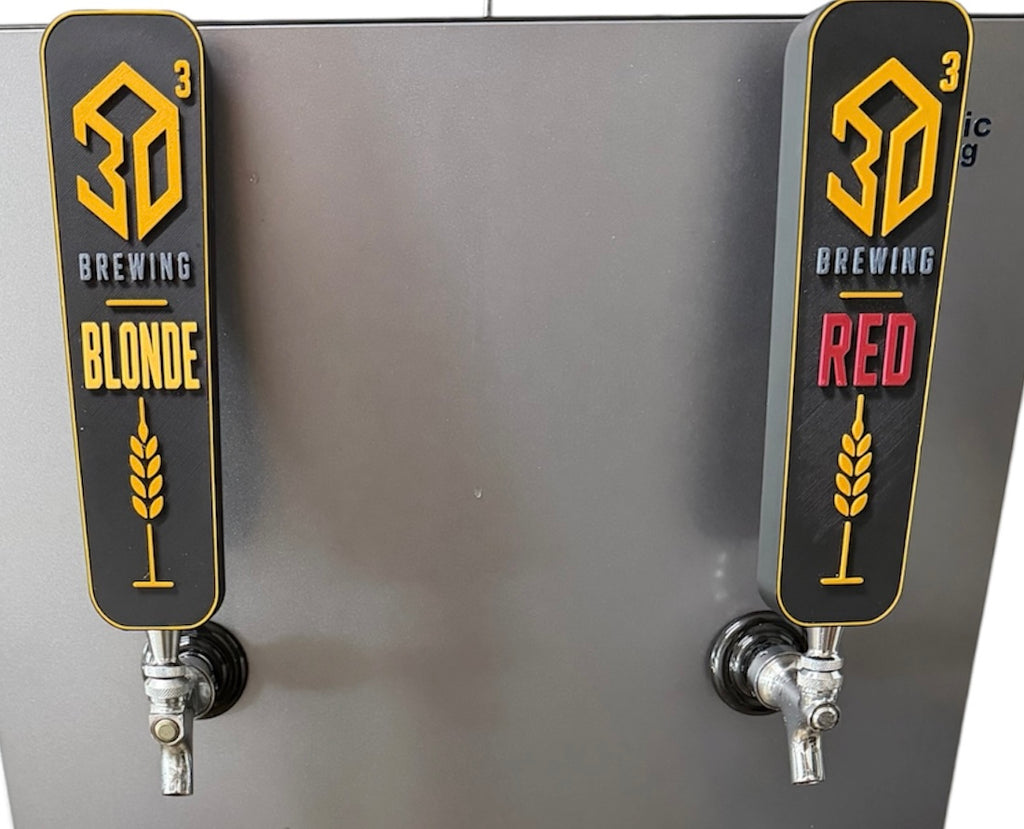 Custom Brewery Tap Handles | Personalized Beer Tap Handles Driftwood 3D Printworks Tap Handle