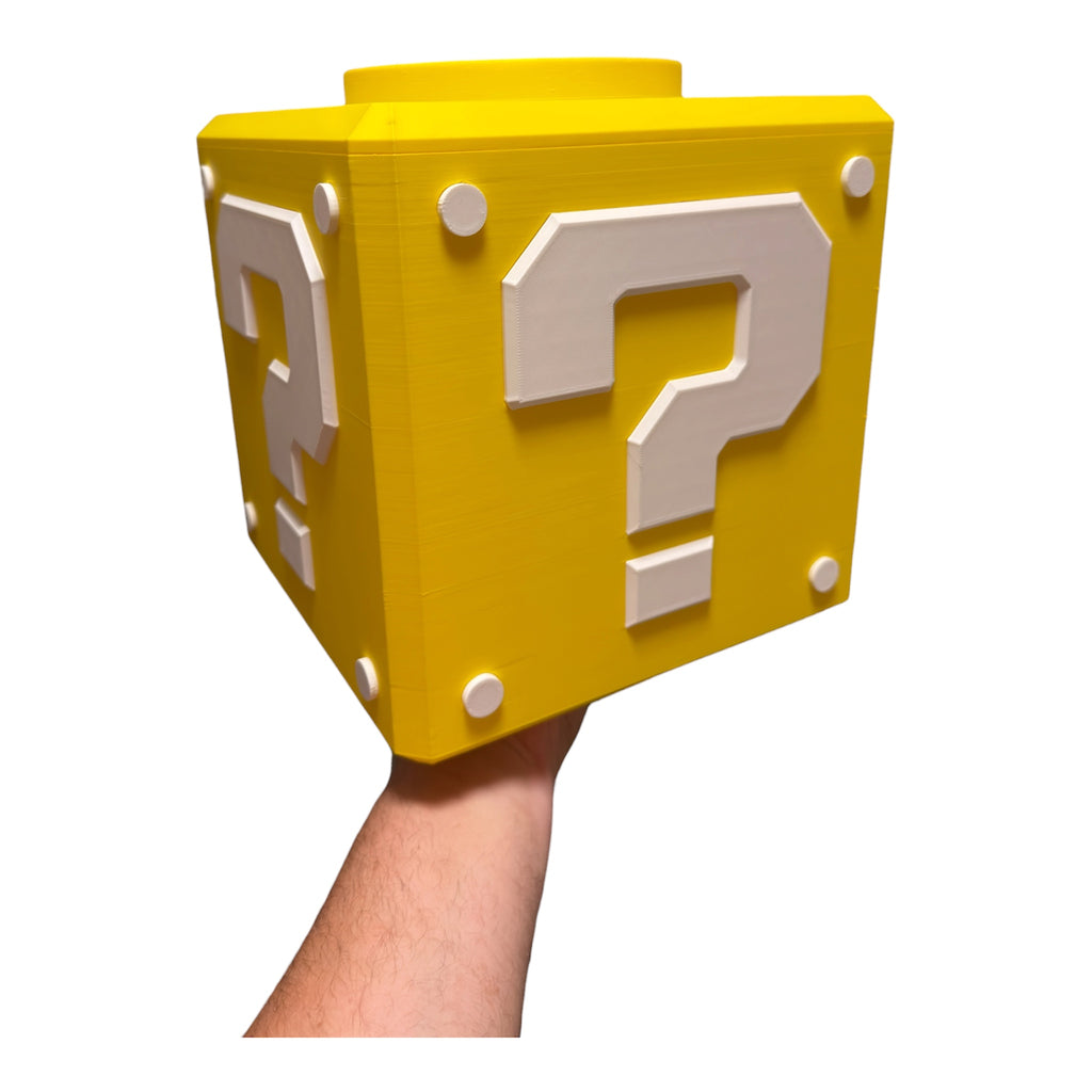 Mystery Box Jar – Oversized Gamer Storage Driftwood 3D Printworks Home Decor