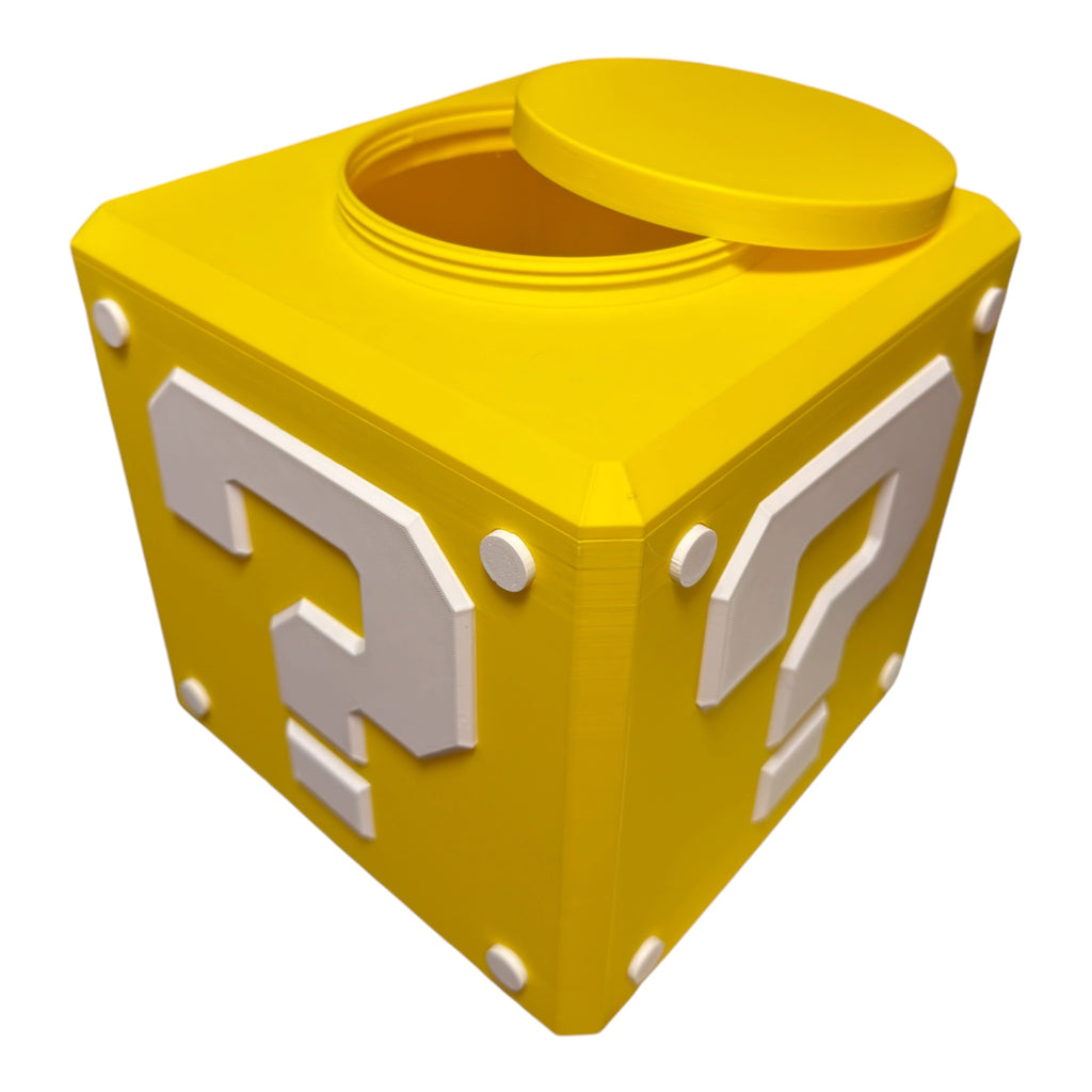 Mystery Box Jar – Oversized Gamer Storage Driftwood 3D Printworks Home Decor