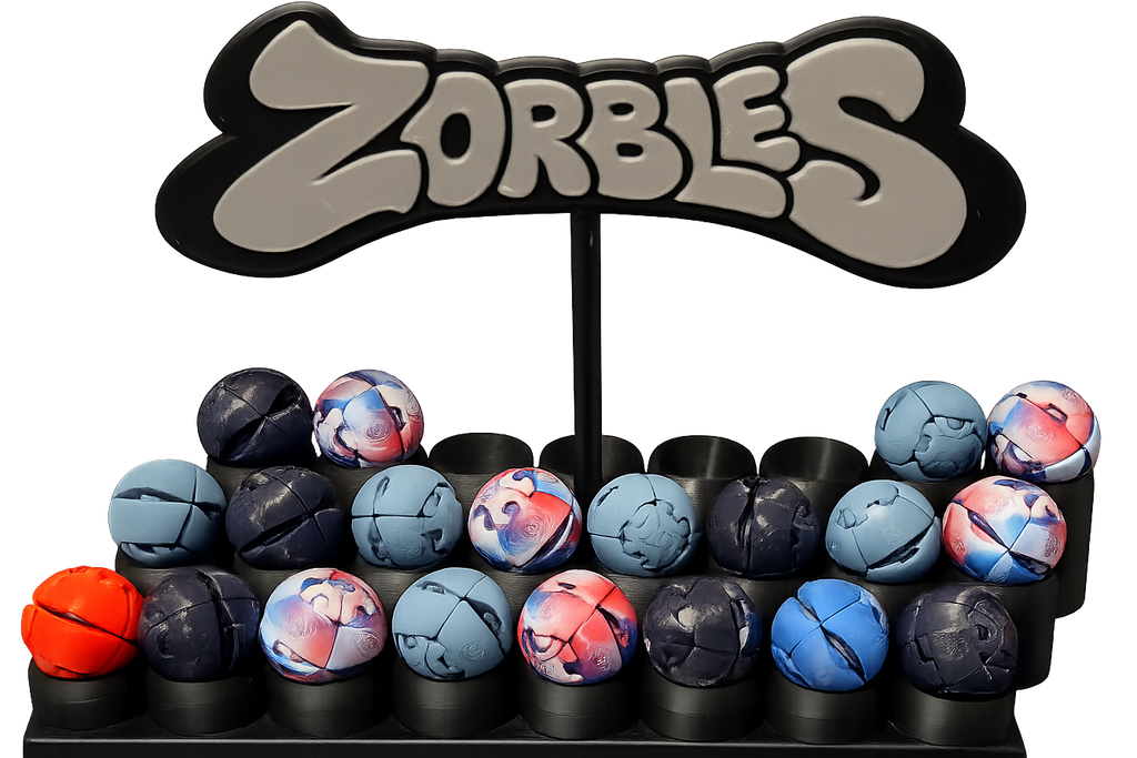 Zorbles Driftwood 3D Printworks Fidget Toy