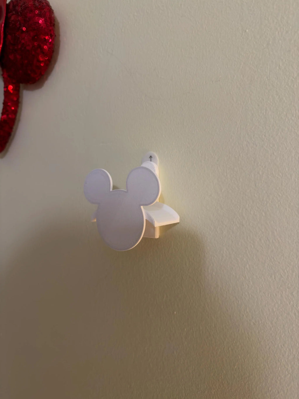 Wall-Mounted Mouse Ear Headband Holder