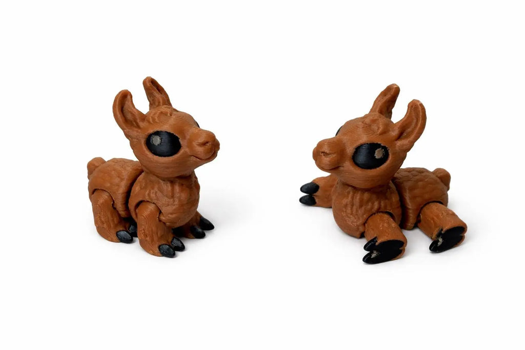 Flexi Llama Driftwood 3D Printworks Flexi Toy