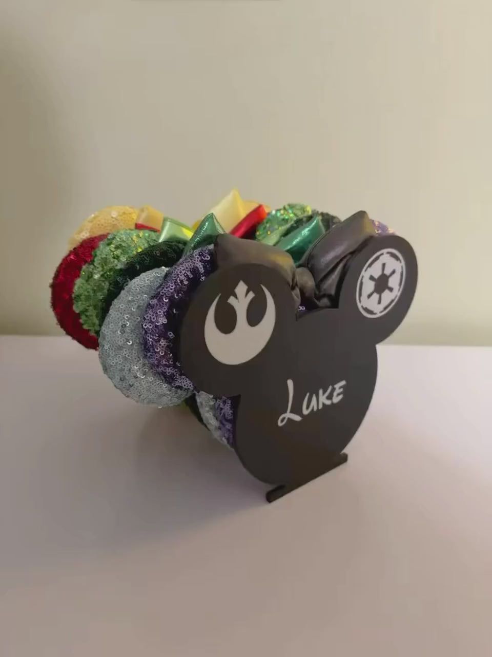 Ears headband holder (galactic/sci-fi)