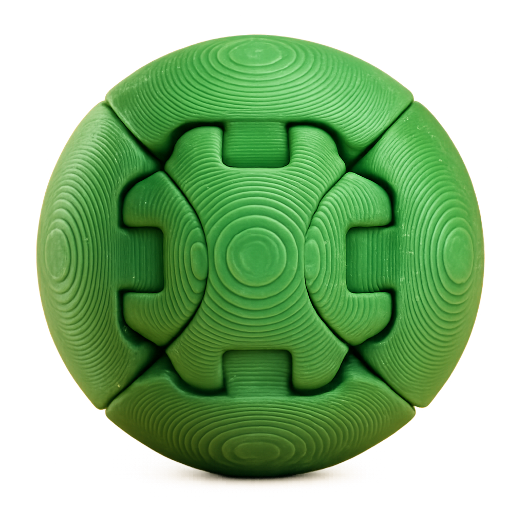Zorbles Driftwood 3D Printworks Fidget Toy